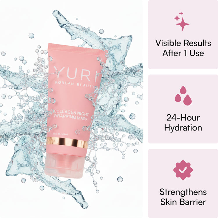 Yuri Collagen Night Wrapping Mask