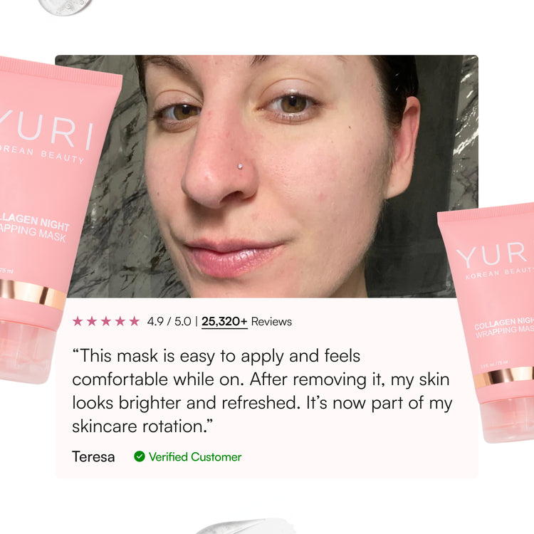 Yuri Collagen Night Wrapping Mask